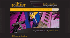 Desktop Screenshot of bradleysmetalfinishers.com